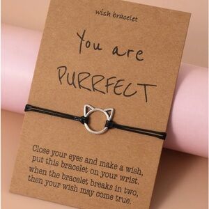 New purrfect cat bracelet
